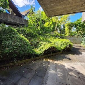 Rückseite des Hauses